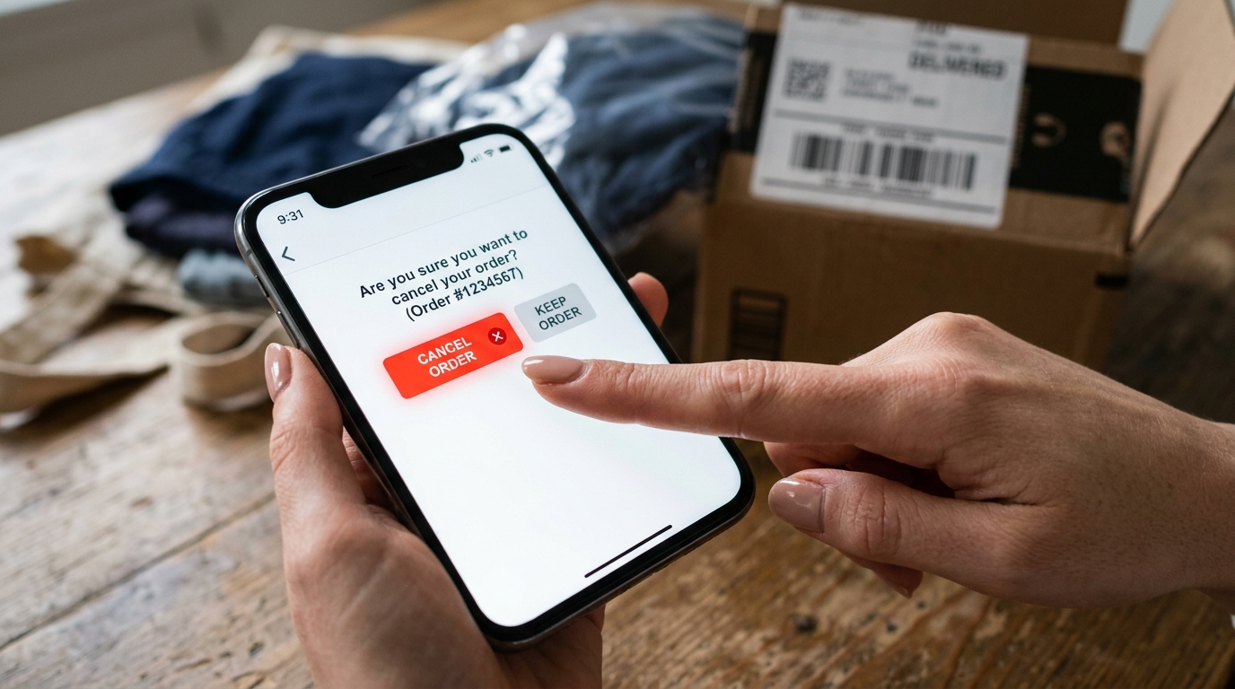 Comment annuler une commande sur Vinted ?
